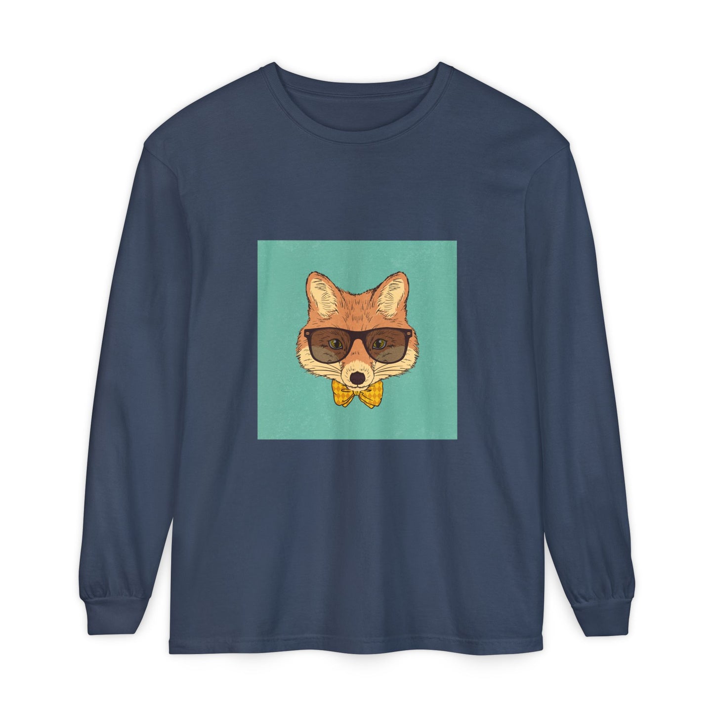 Unisex Garment-dyed Long Sleeve T-Shirt