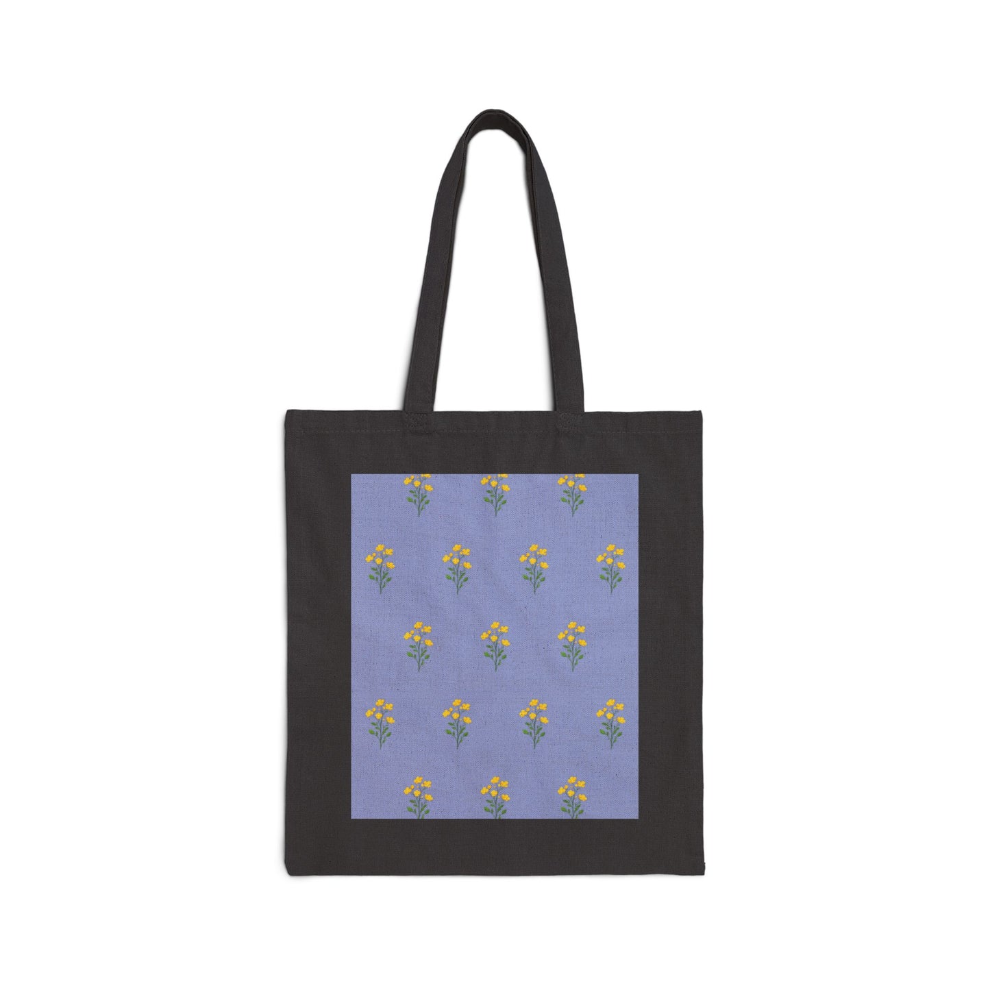 Minimalist Floral Art Tote Bag