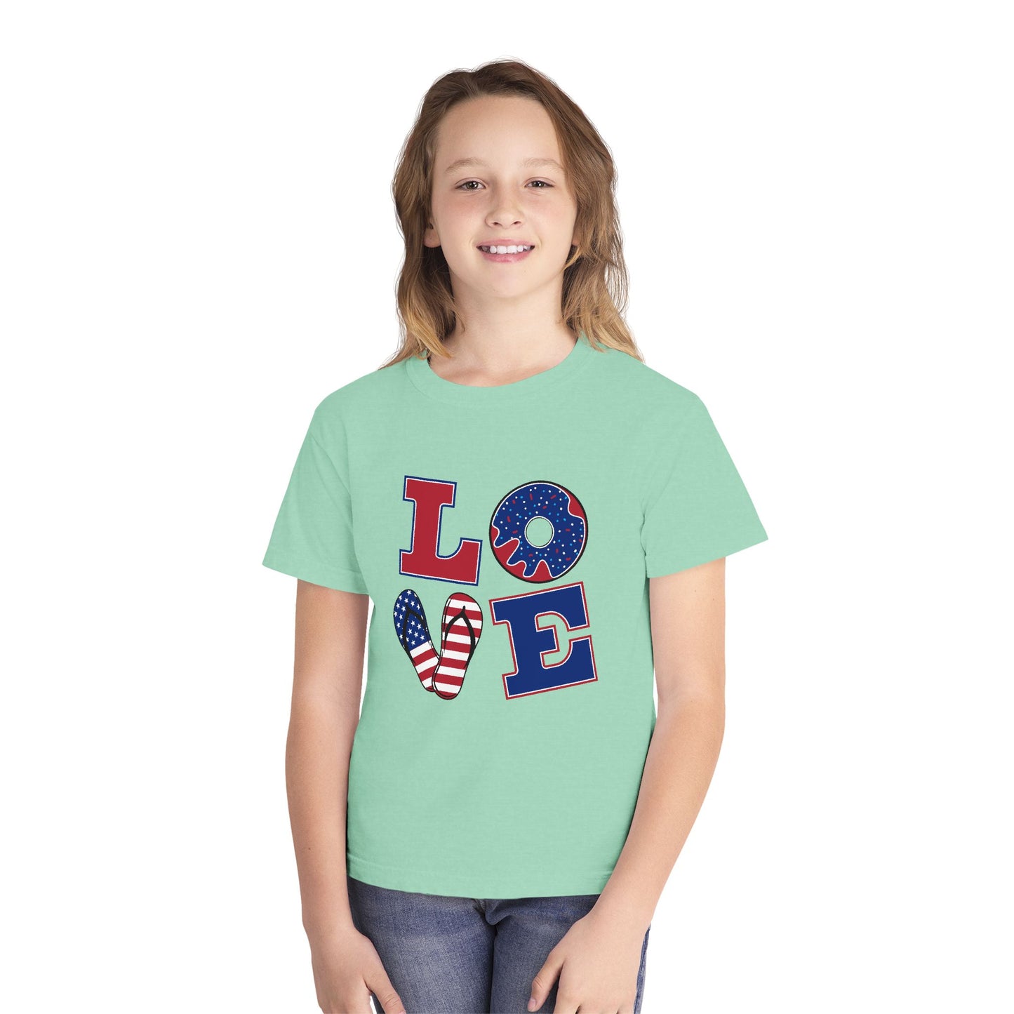 Youth Midweight T-Shirt – Soft Cotton Kids Tee