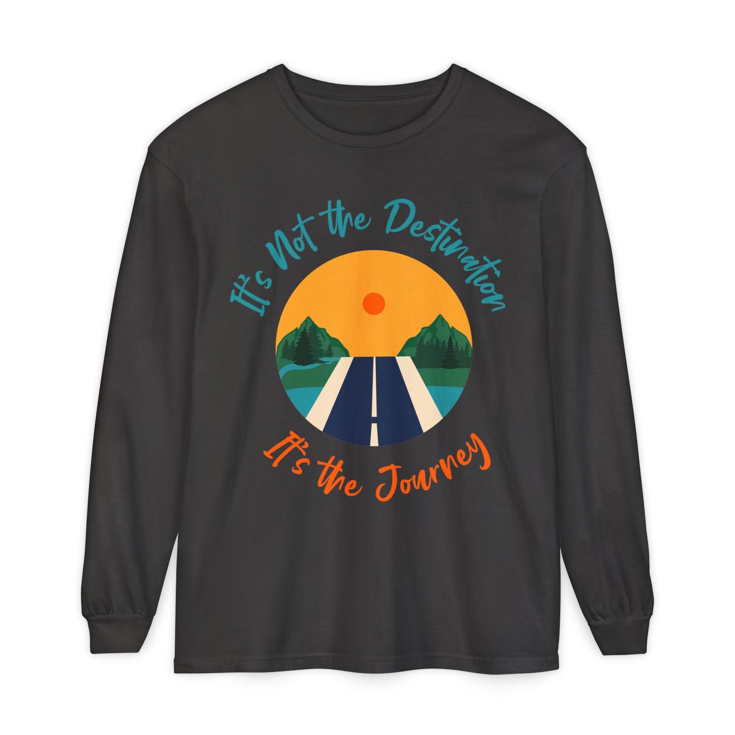Unisex Garment-dyed Long Sleeve T-Shirt