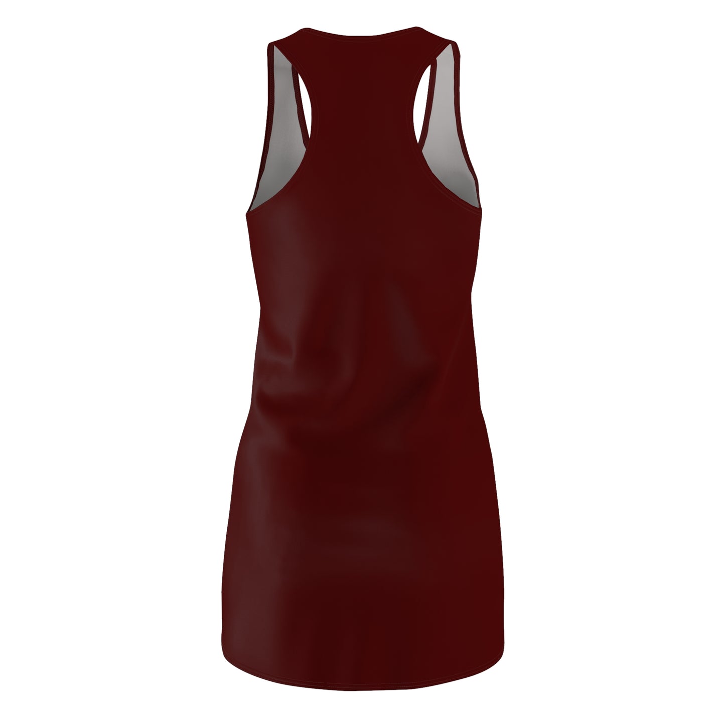 Chic AOP Women’s Racerback Dress – Summer & Casual Wear