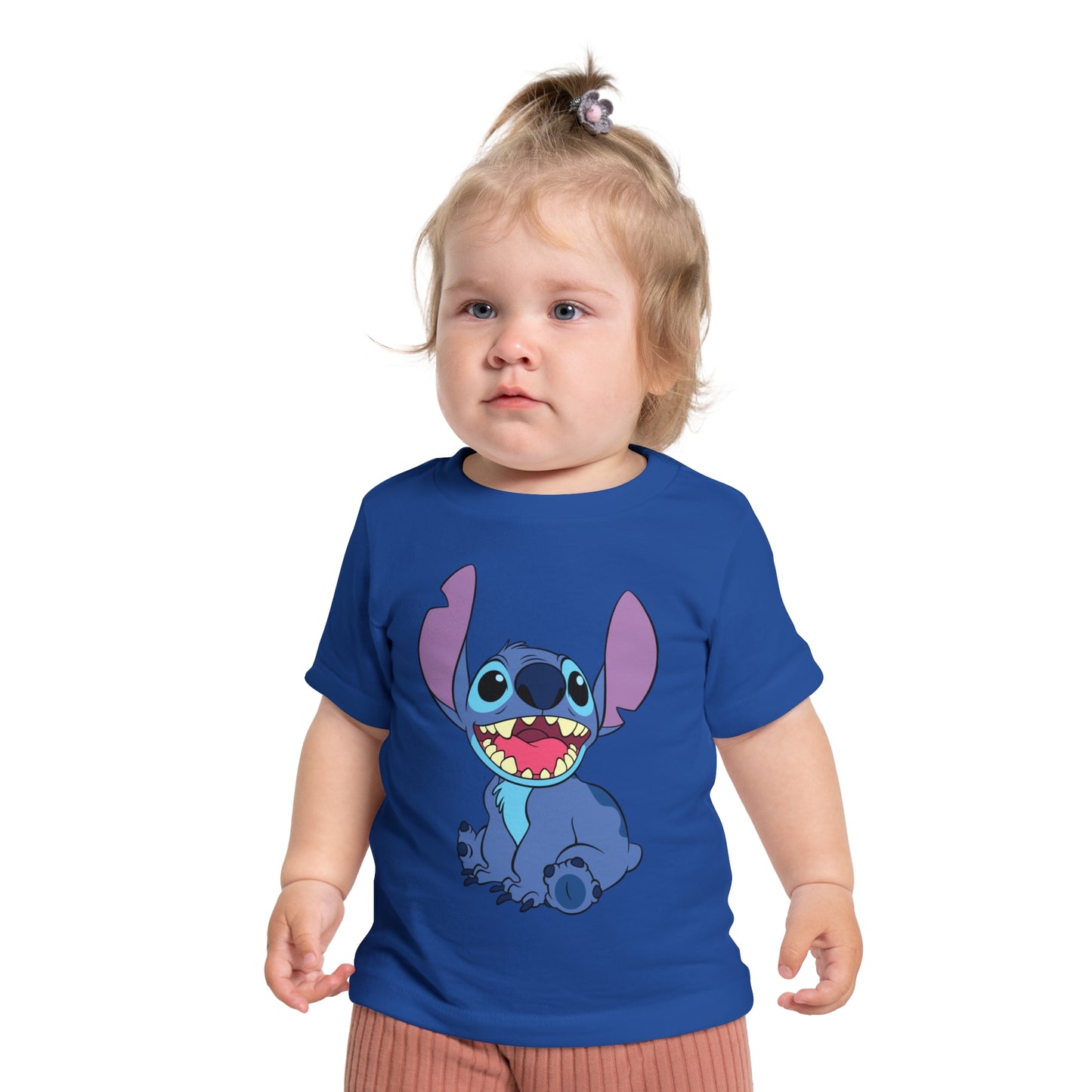 Child Navy Blue T-shirt Cartoon Character