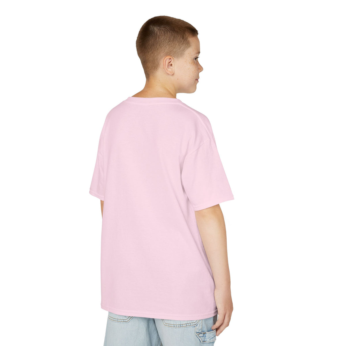 Sleeping Sheep Print Kids Heavy Cotton T-Shirt