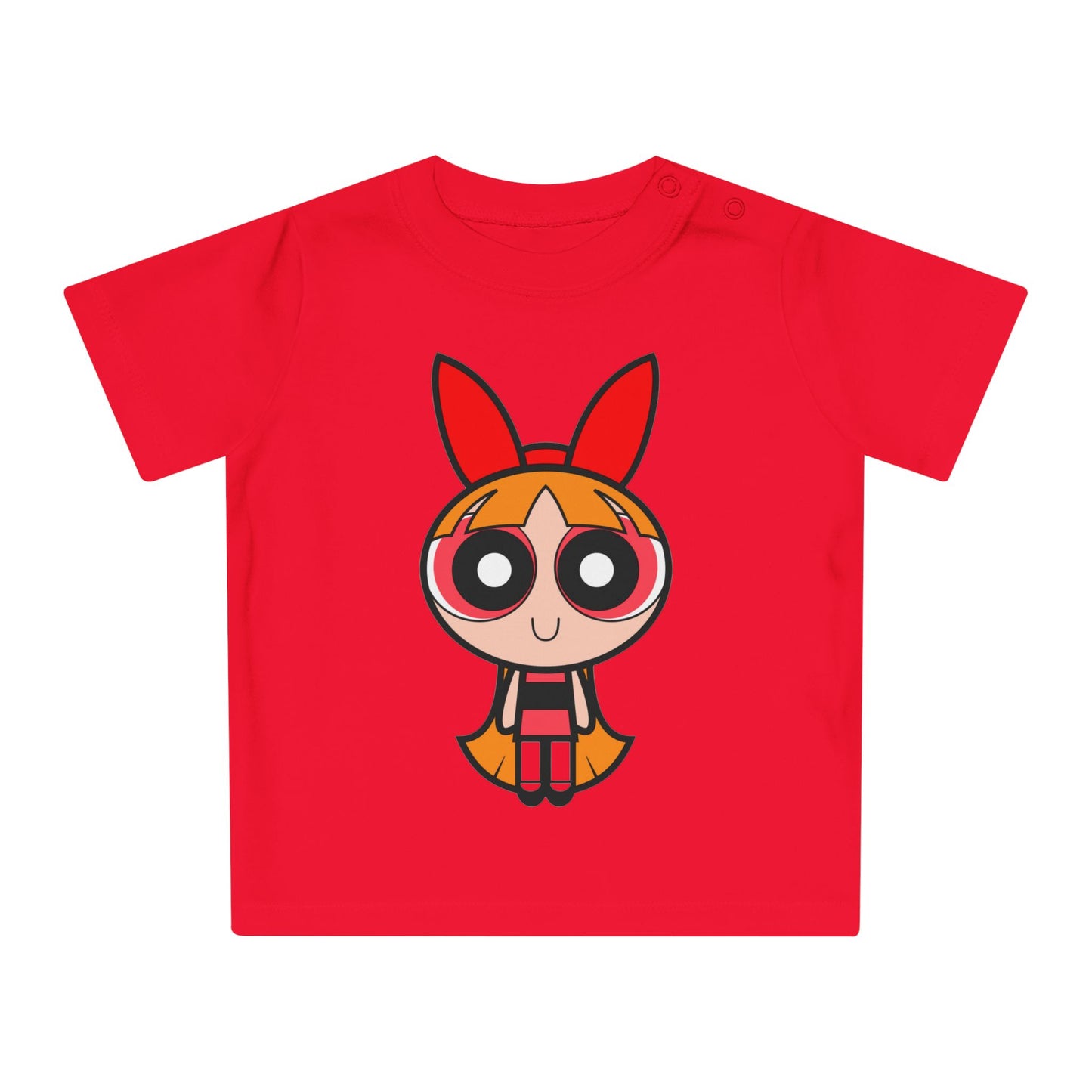 White T-shirt Cartoon Character