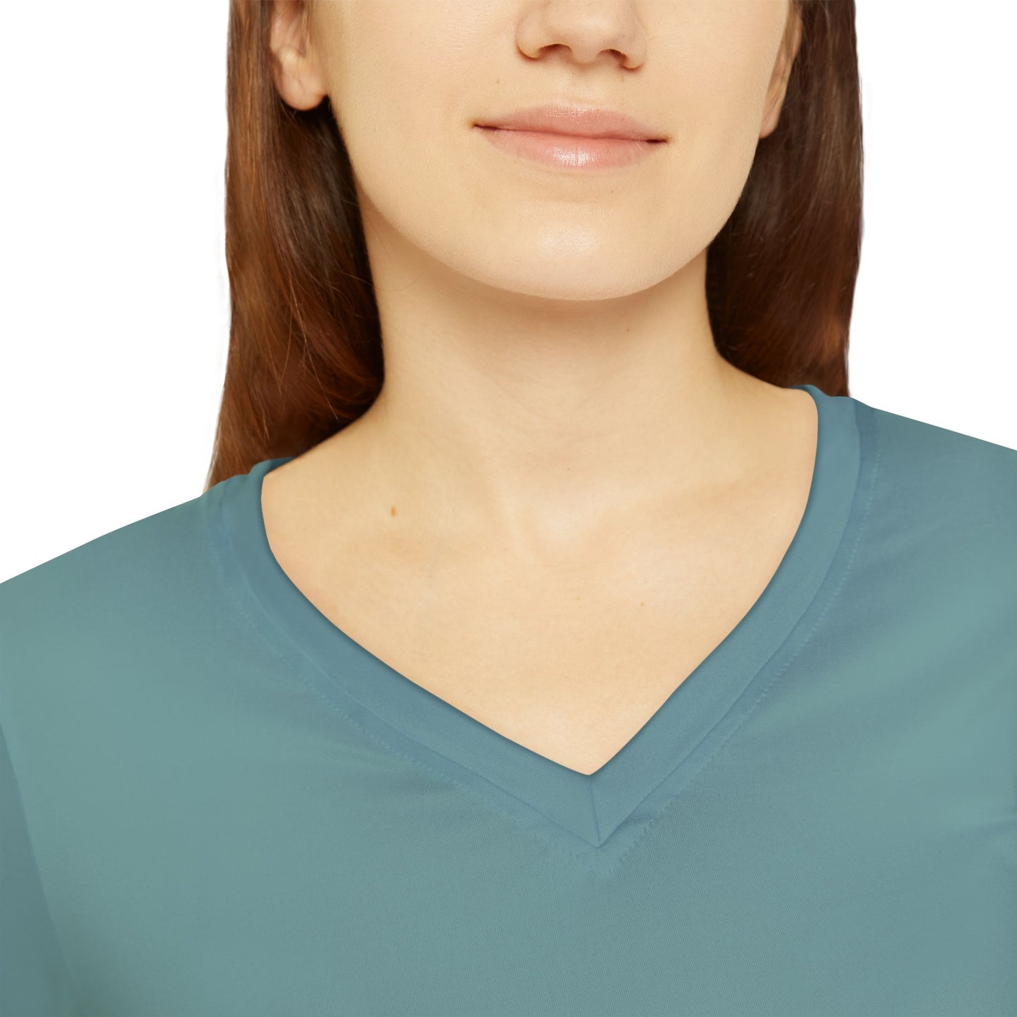 Women's Long Sleeve V-neck Shirt (AOP)