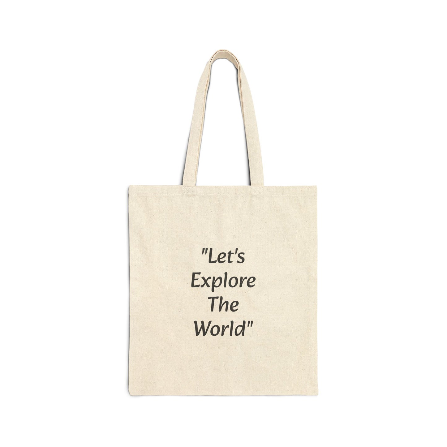 Cotton Canvas Tote Bag