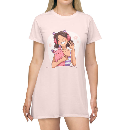 Women T-Shirt Dress (AOP)