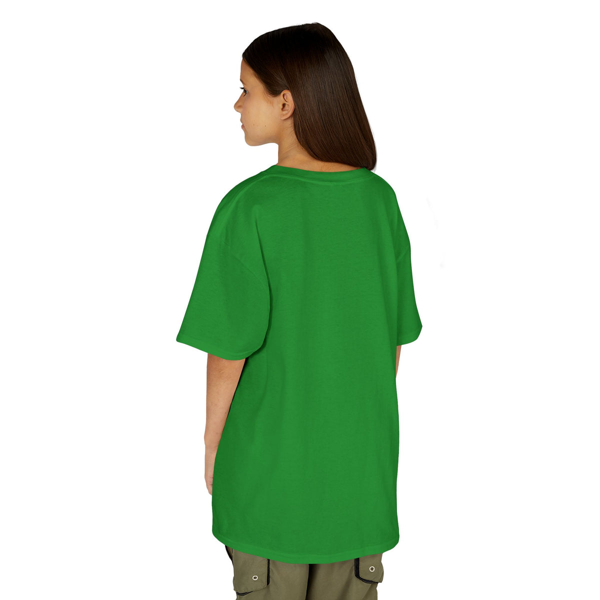 Sleeping Sheep Print Kids Heavy Cotton T-Shirt