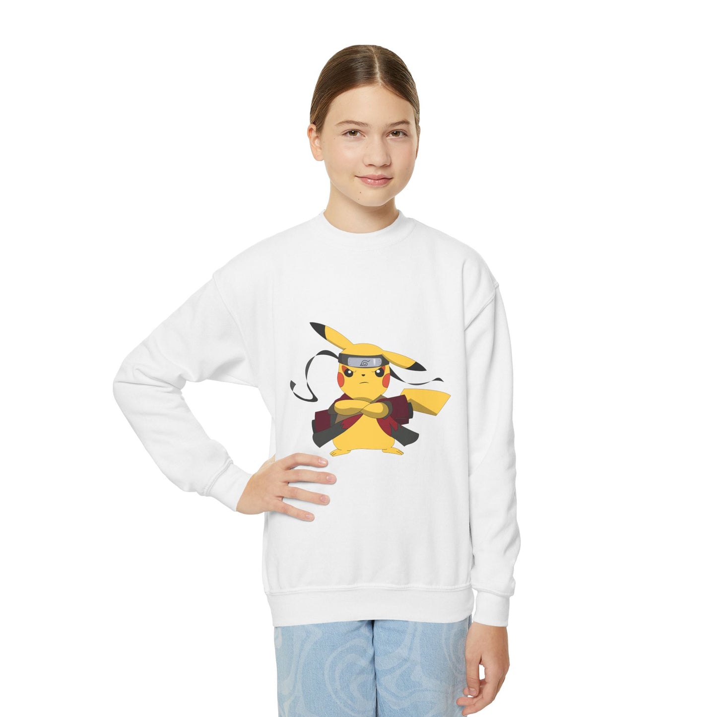 Youth Heavy Blend Crewneck Sweatshirt for Everyday Comfort
