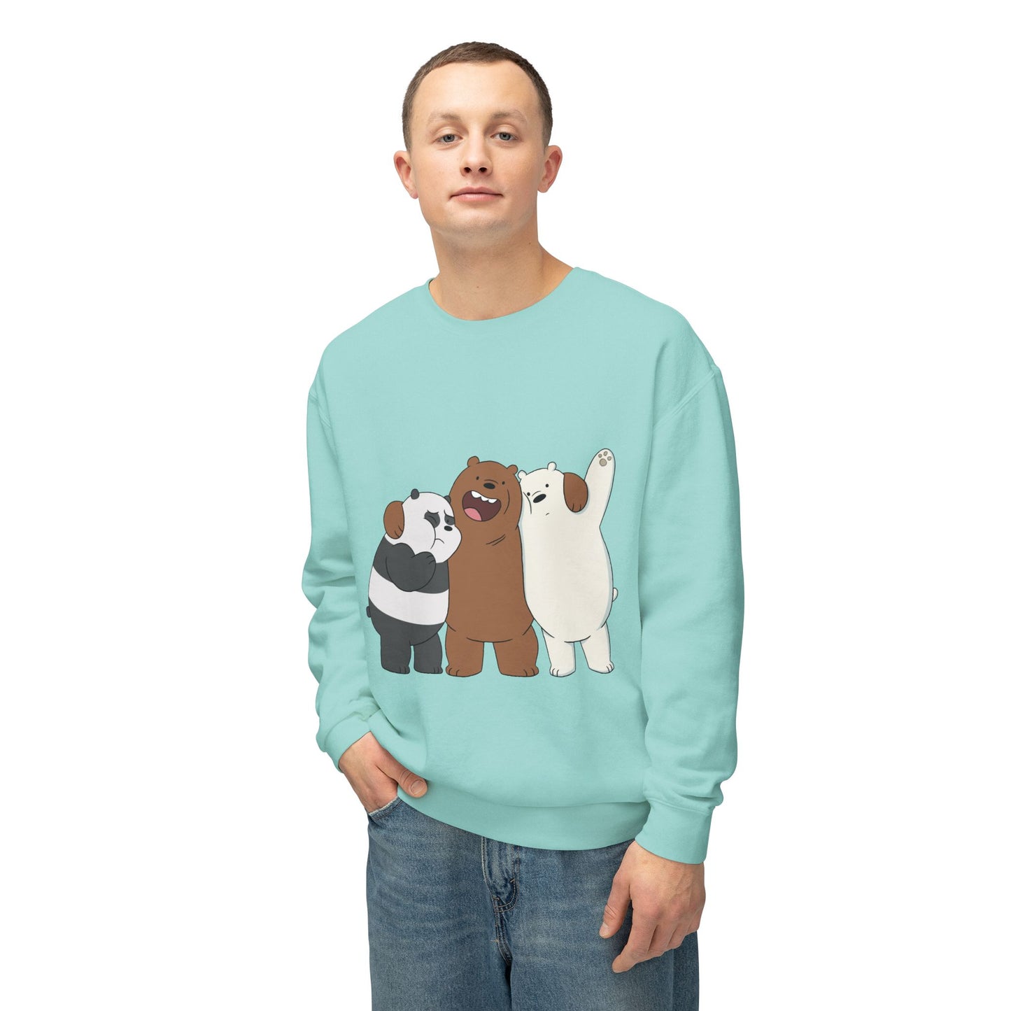 Unisex Lightweight Crewneck Sweatshirt