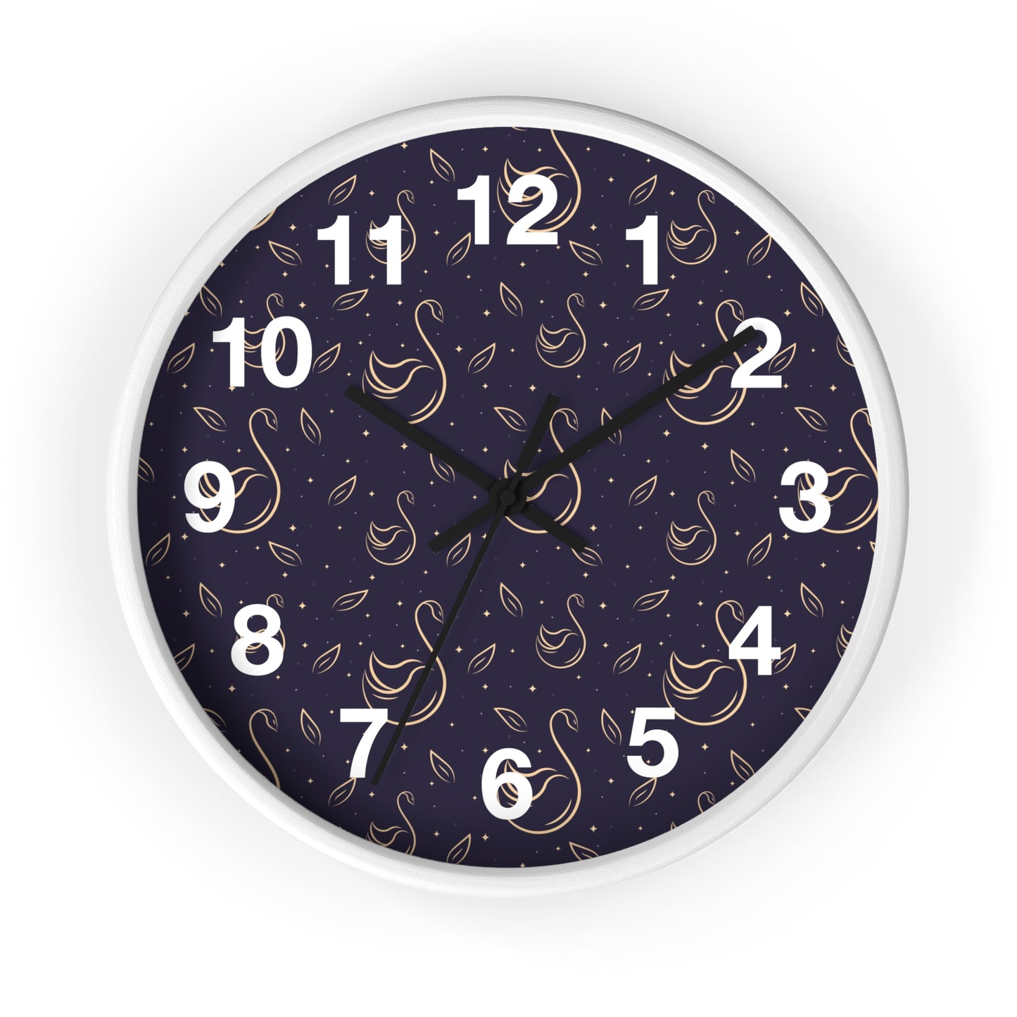 Wall clock with Decorative Design