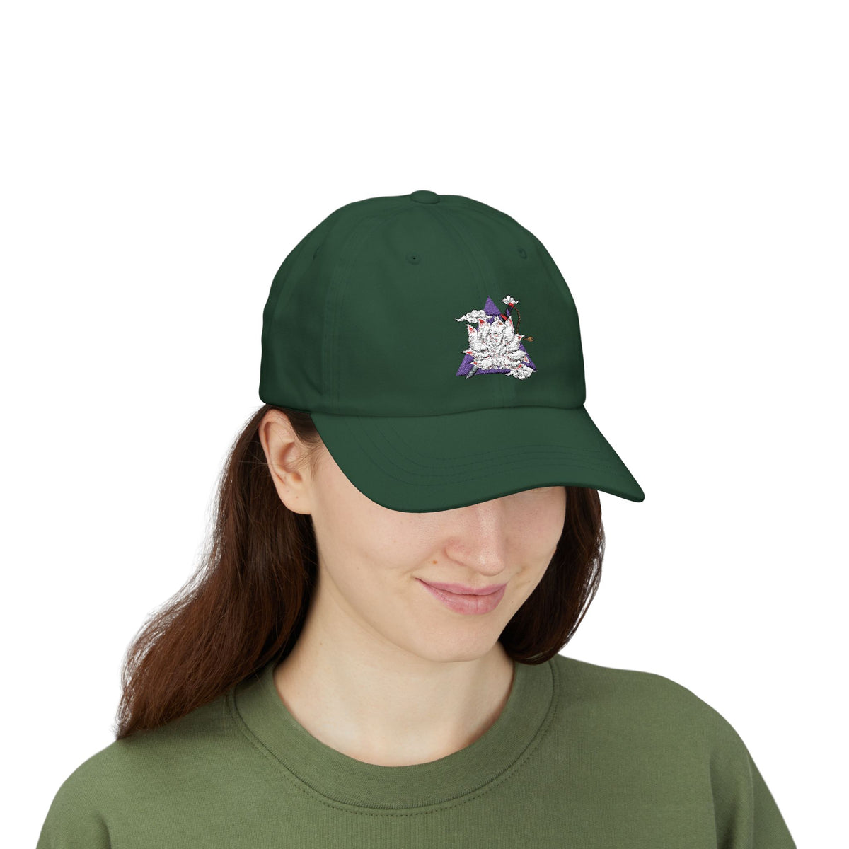 Unisex Casual Beige Cap with Artistic Star Design