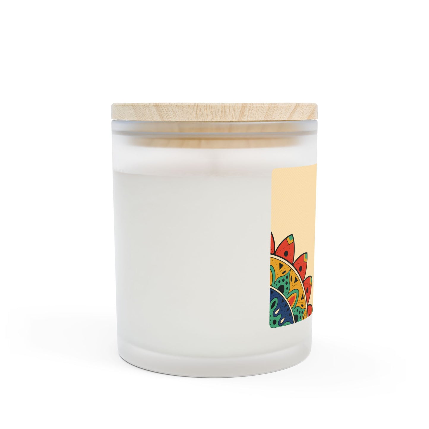 Frosted Glass Candle, 11oz