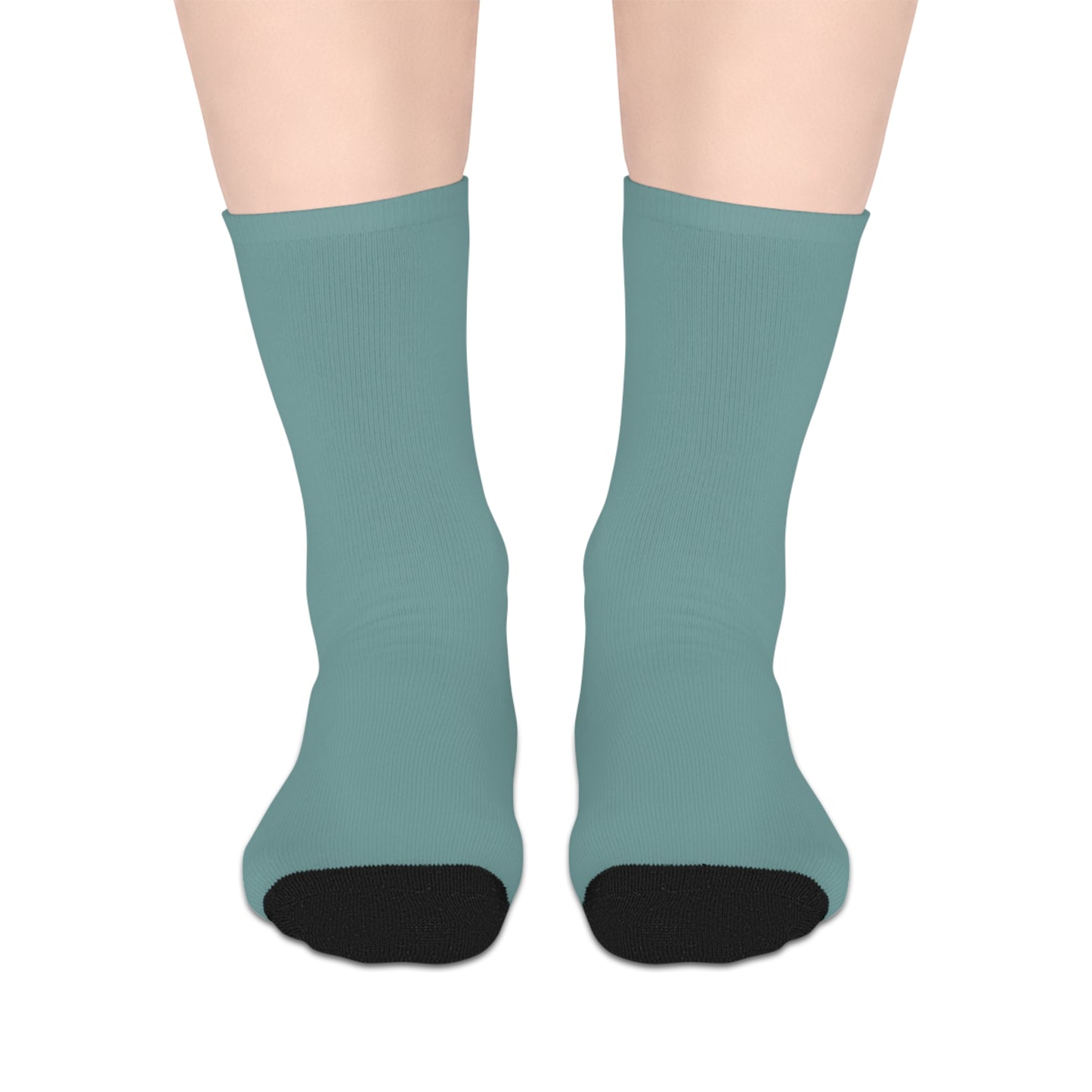 Teal Mid-length Socks