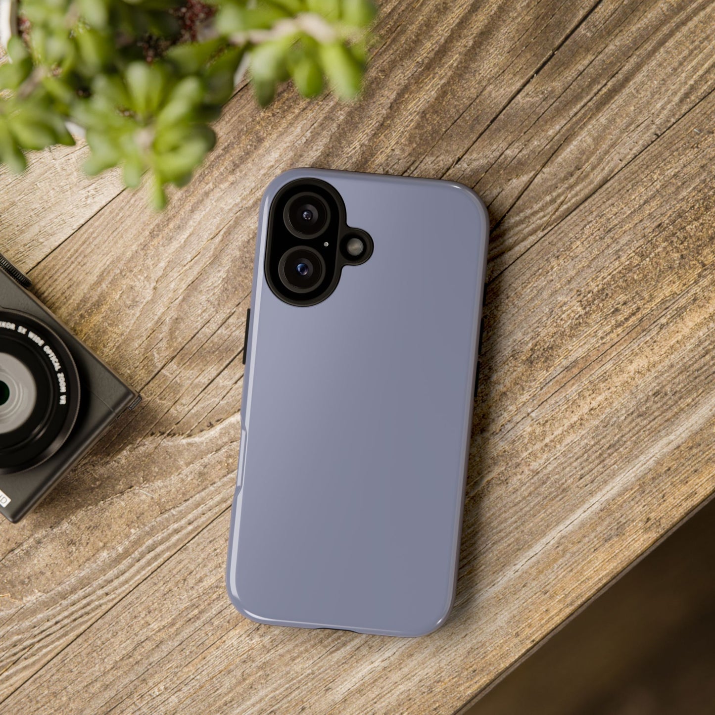 Blue phone case