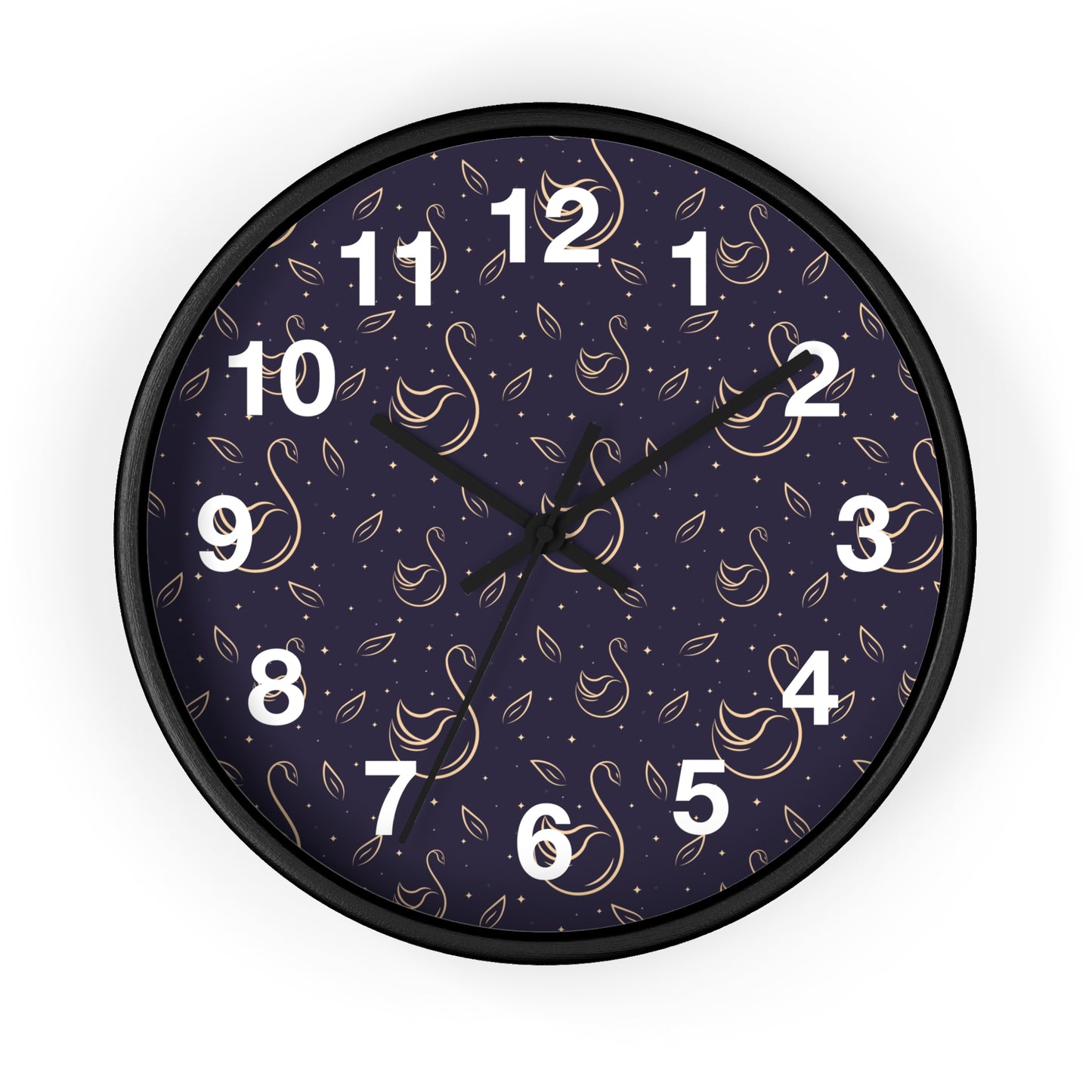 Wall clock with Decorative Design