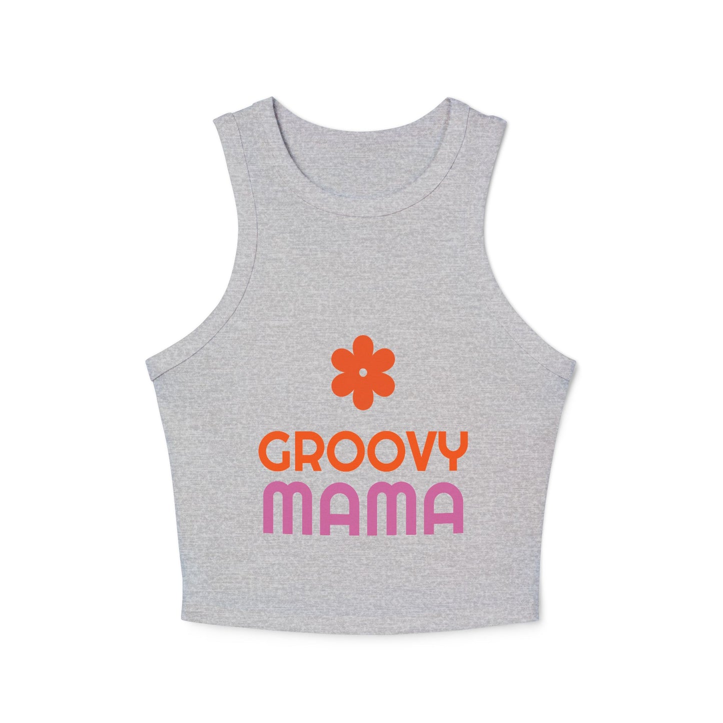 Groovy Mama Racer Tank – Trendy Summer Top