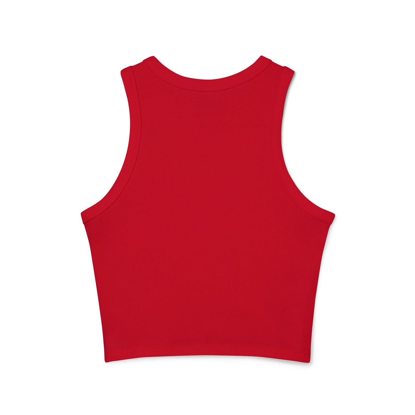 Chic Women's Racer Tank Top, Summer Fashion, Crop Top, Sportswear, Trendy Activewear, Versatile Layering Piece