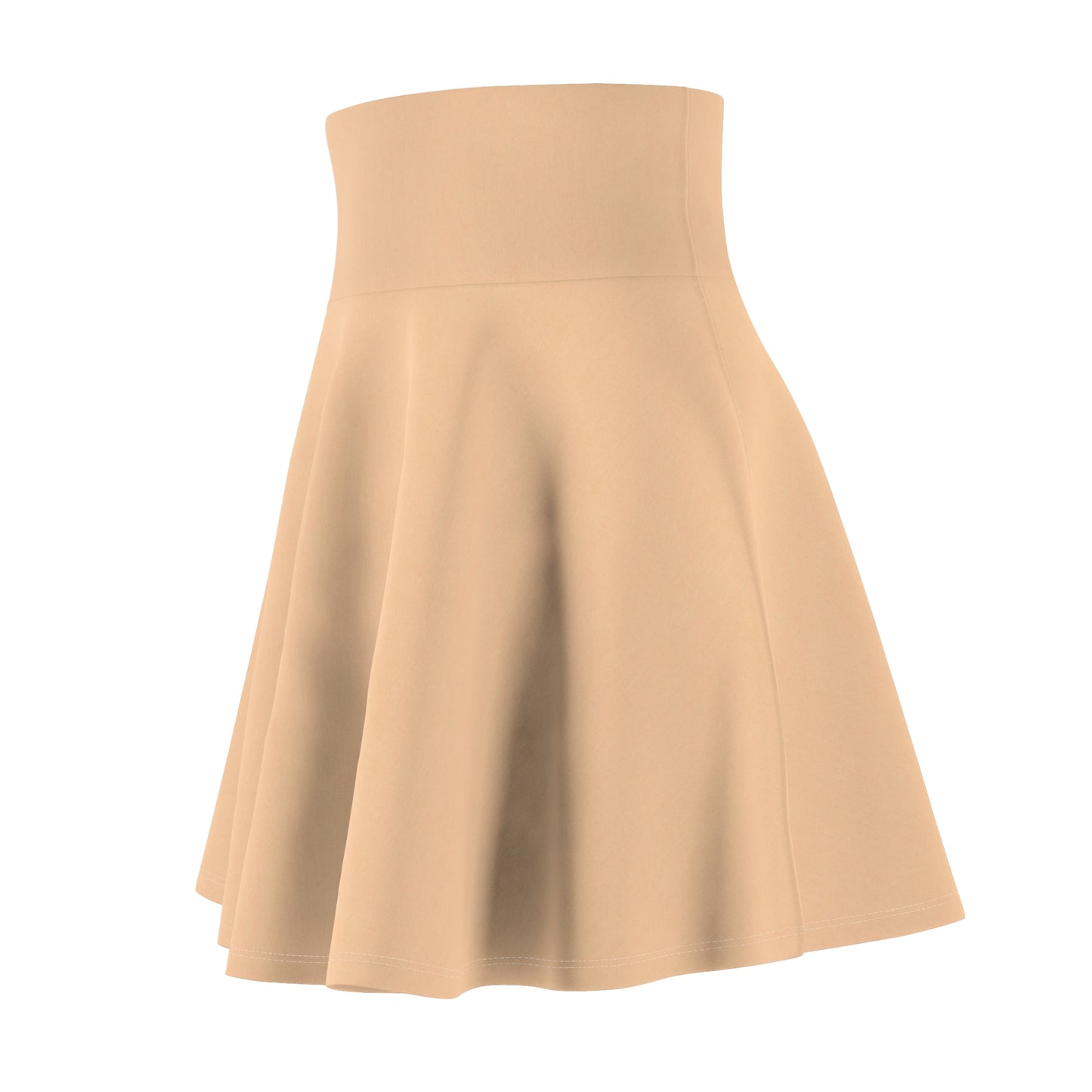 Women Skater Beige Skirt