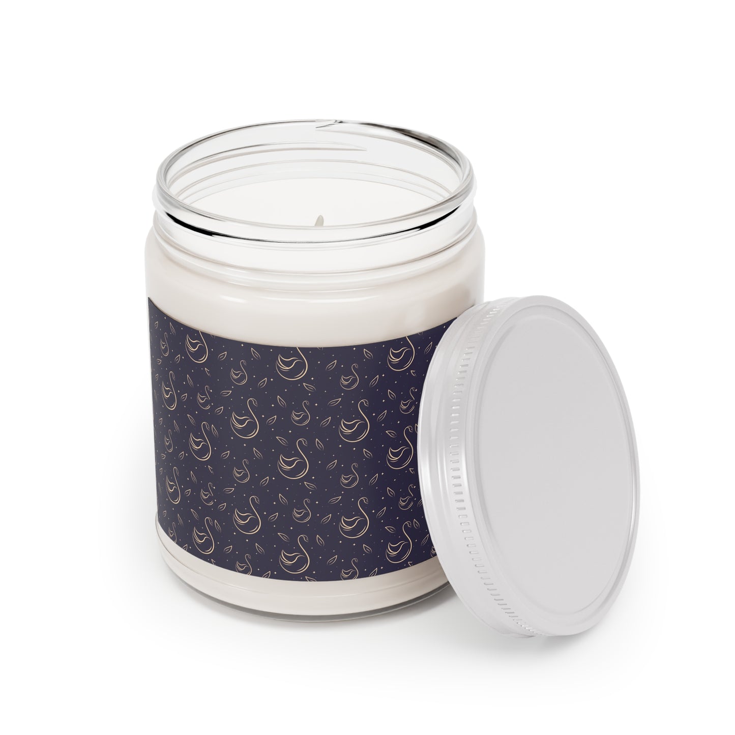 Scented Soy Candles with White Lid, 9oz