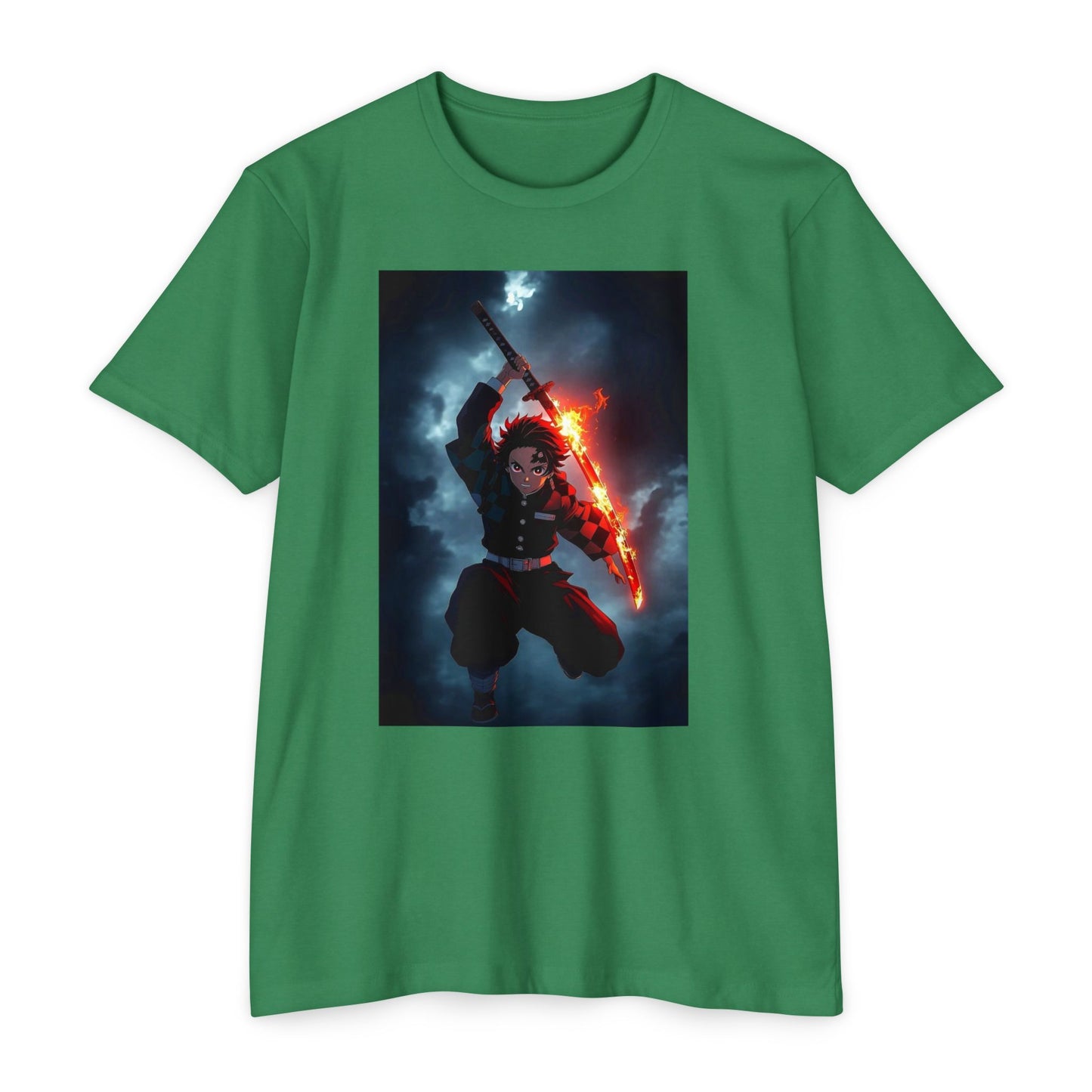 Kamado Tanjiro Men’s T-Shirt | Demon Slayer Anime Graphic Tee