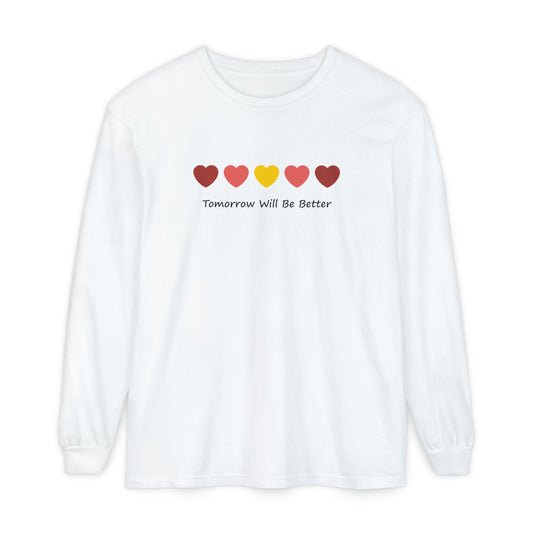 Unisex Garment-dyed Long Sleeve T-Shirt
