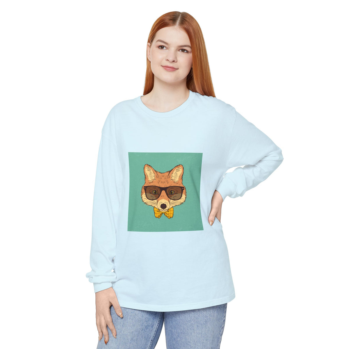 Unisex Garment-dyed Long Sleeve T-Shirt