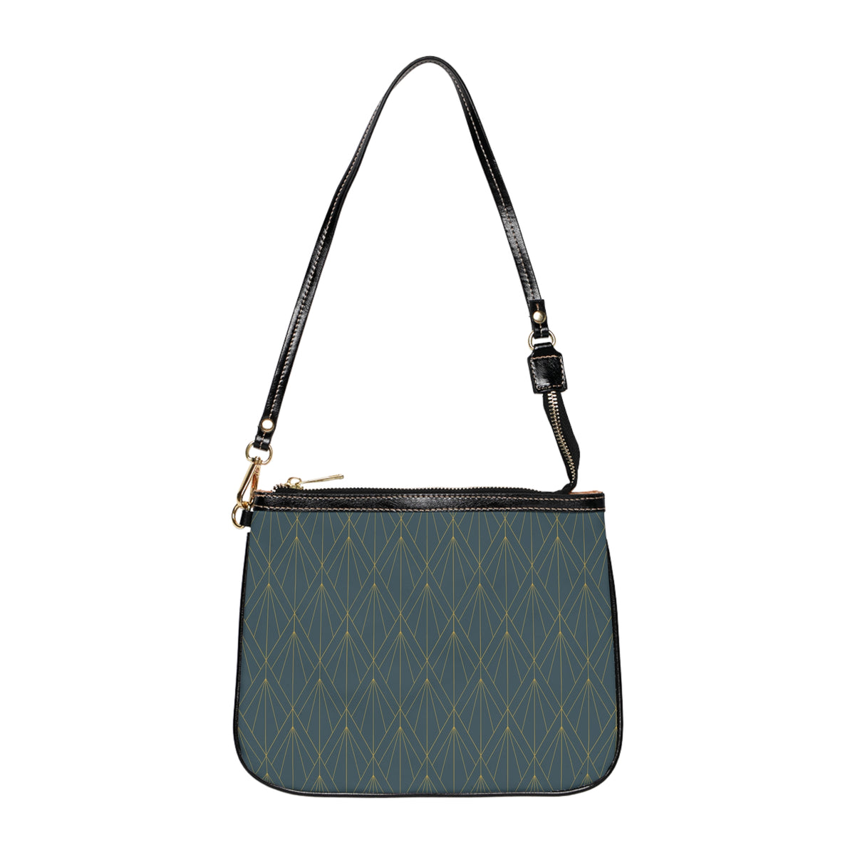 Geometric Pattern Shoulder Bag Stylish Women’s Zipper Crossbody