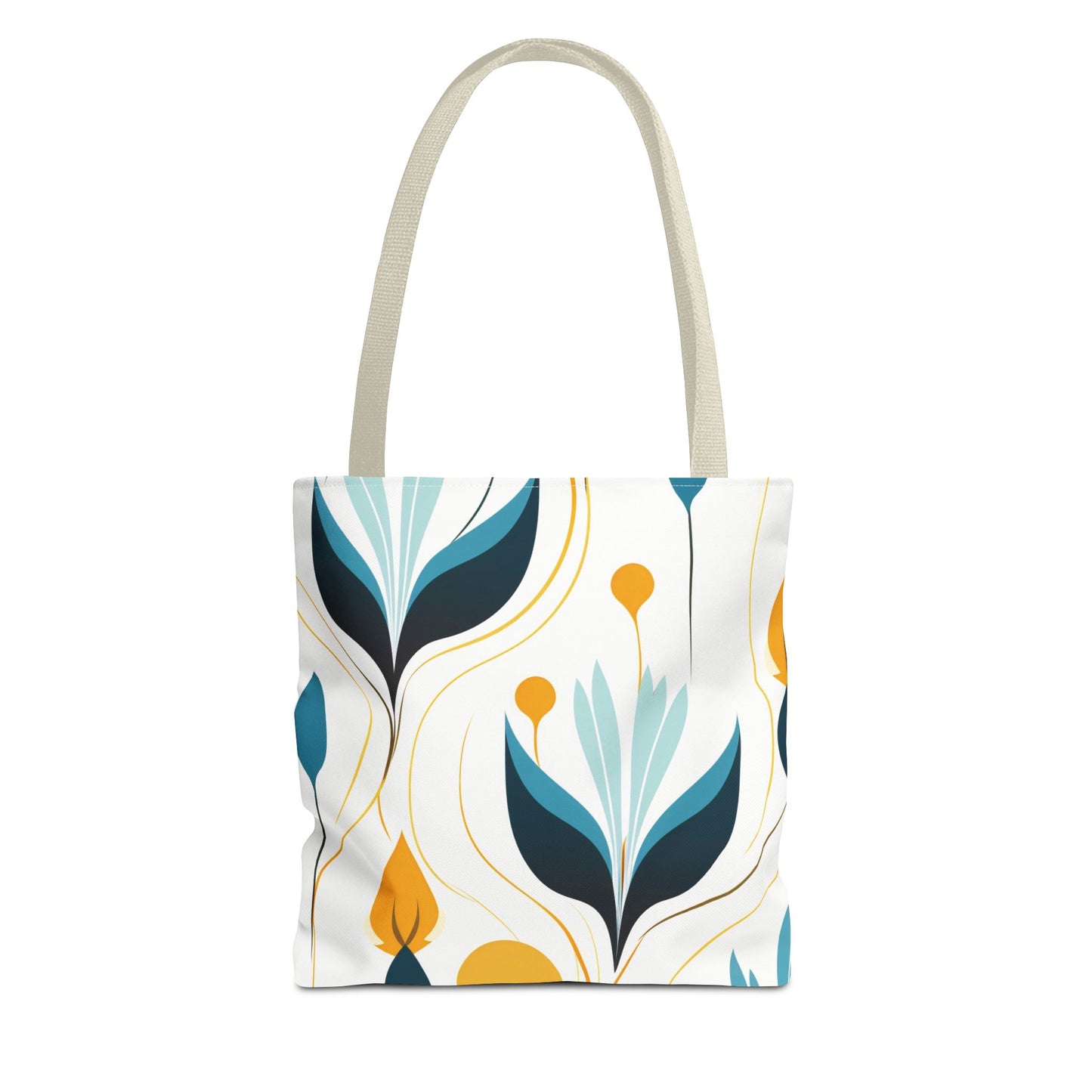 Contemporary Botanical Design Tote Bag