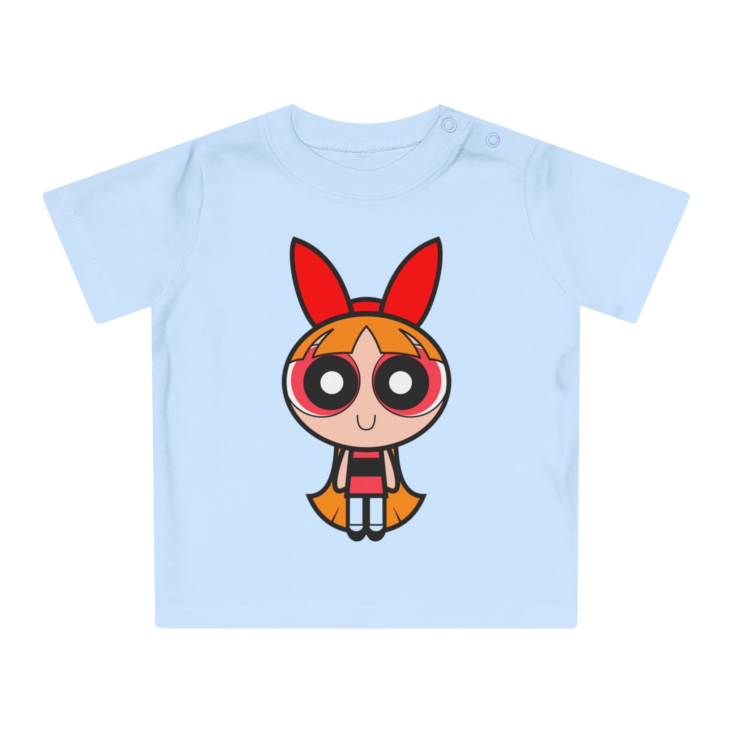 White T-shirt Cartoon Character