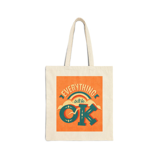 Cotton Canvas Tote Bag