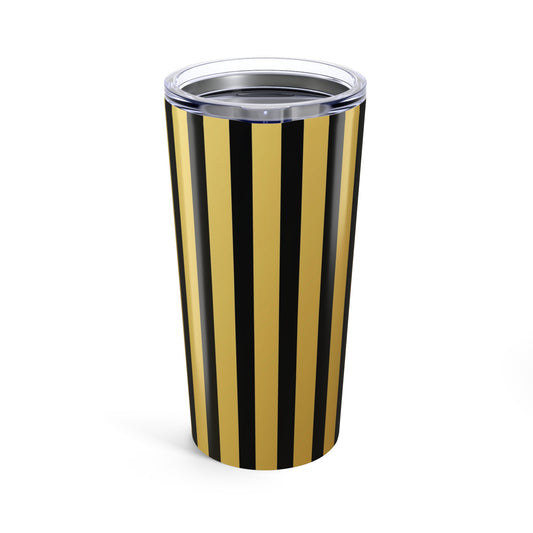 20oz Striped Stainless Steel Tumbler