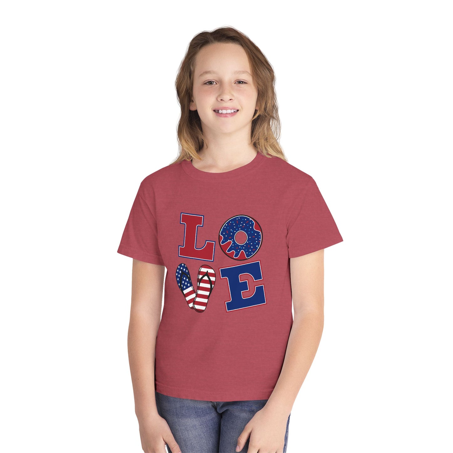 Youth Midweight T-Shirt – Soft Cotton Kids Tee