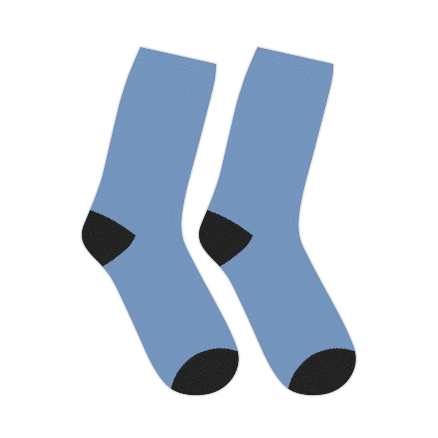 Blue Mid length Socks