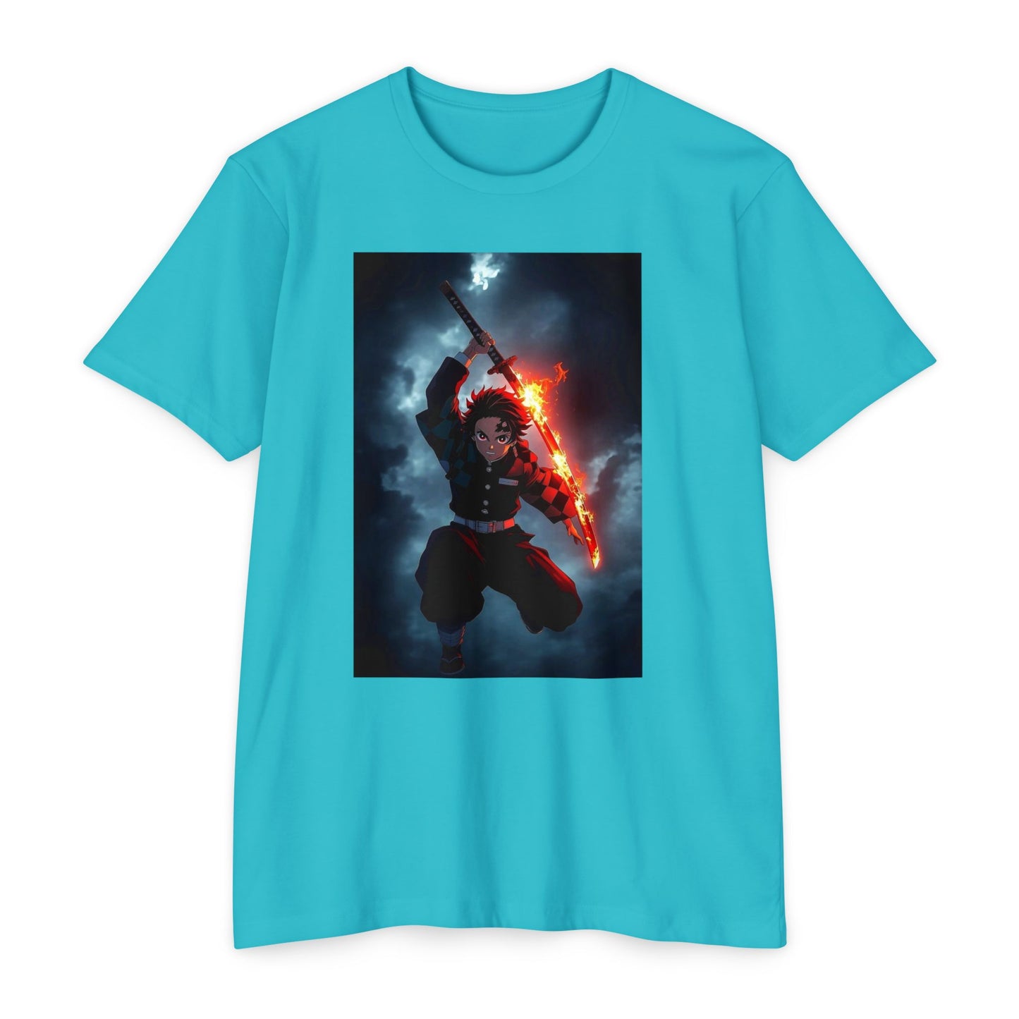 Kamado Tanjiro Men’s T-Shirt | Demon Slayer Anime Graphic Tee