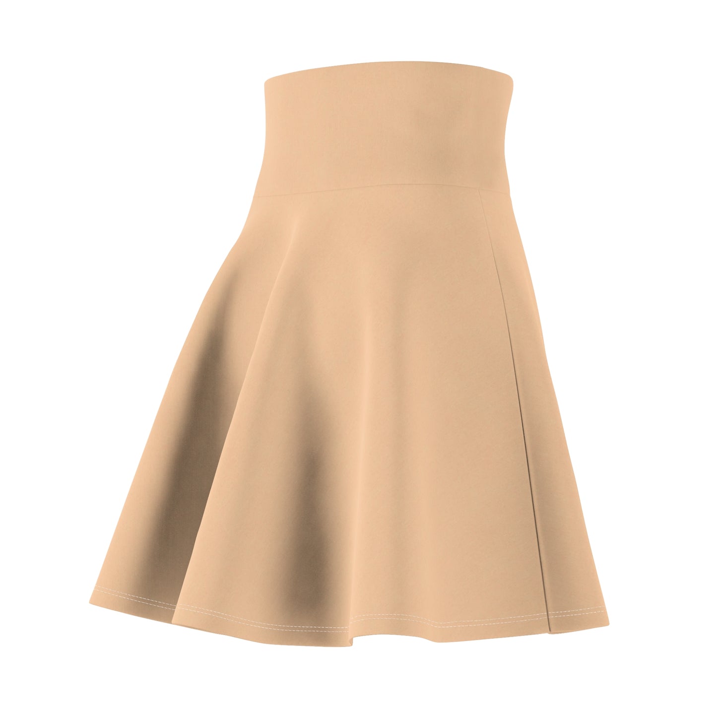 Women Skater Beige Skirt