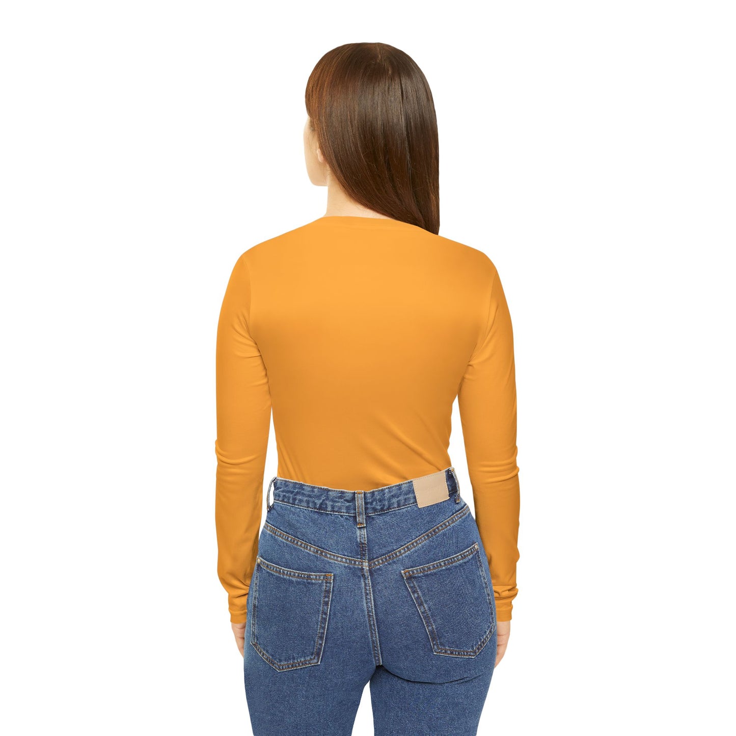 Vibrant Women's Long Sleeve V-Neck Casual Shirt