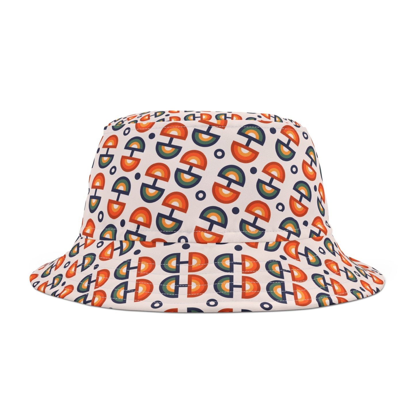 Trendy Multicolor Graphic Bucket Hat