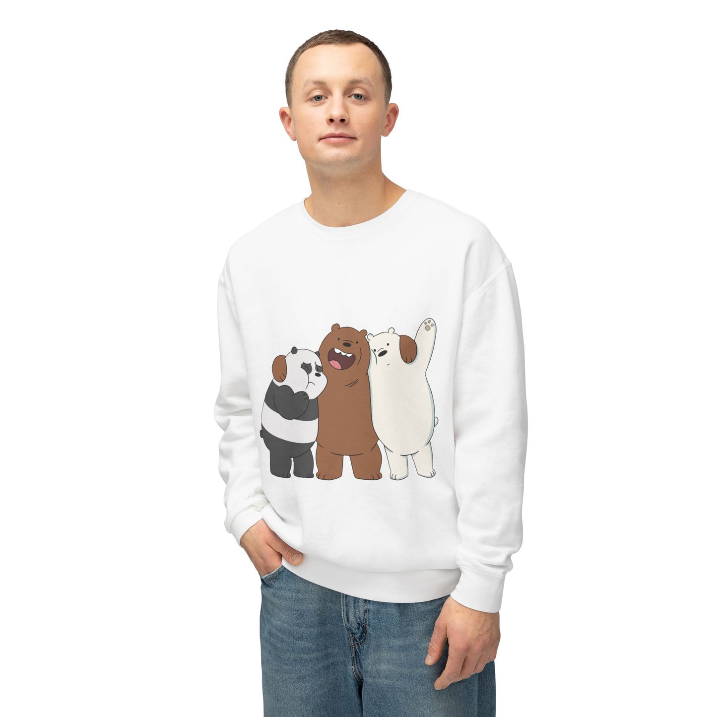 Unisex Lightweight Crewneck Sweatshirt