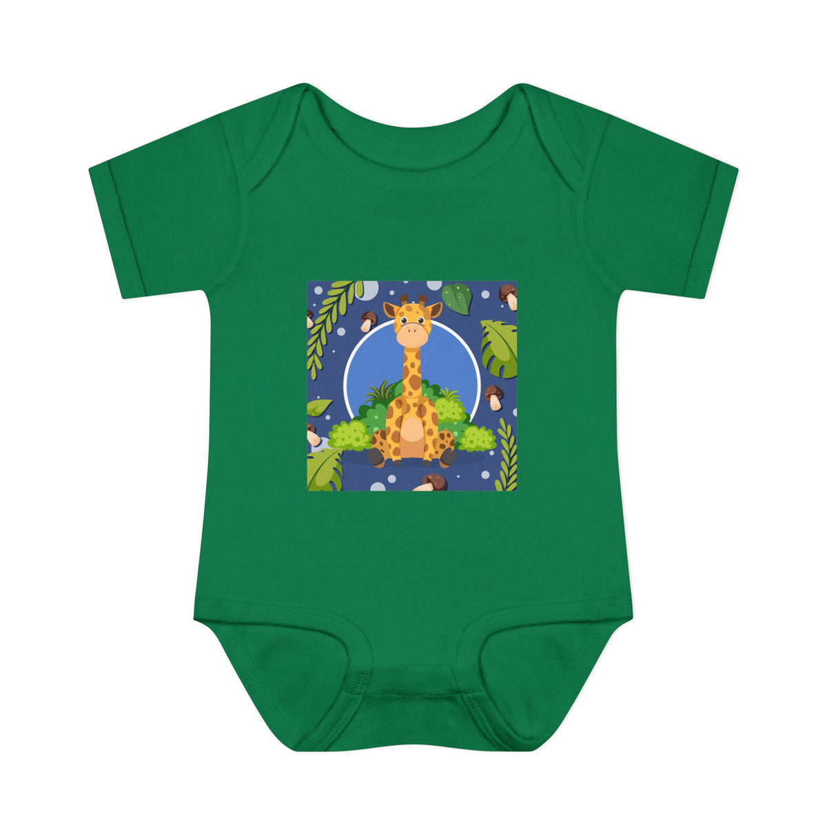 Adorable Giraffe Art Infant Romper