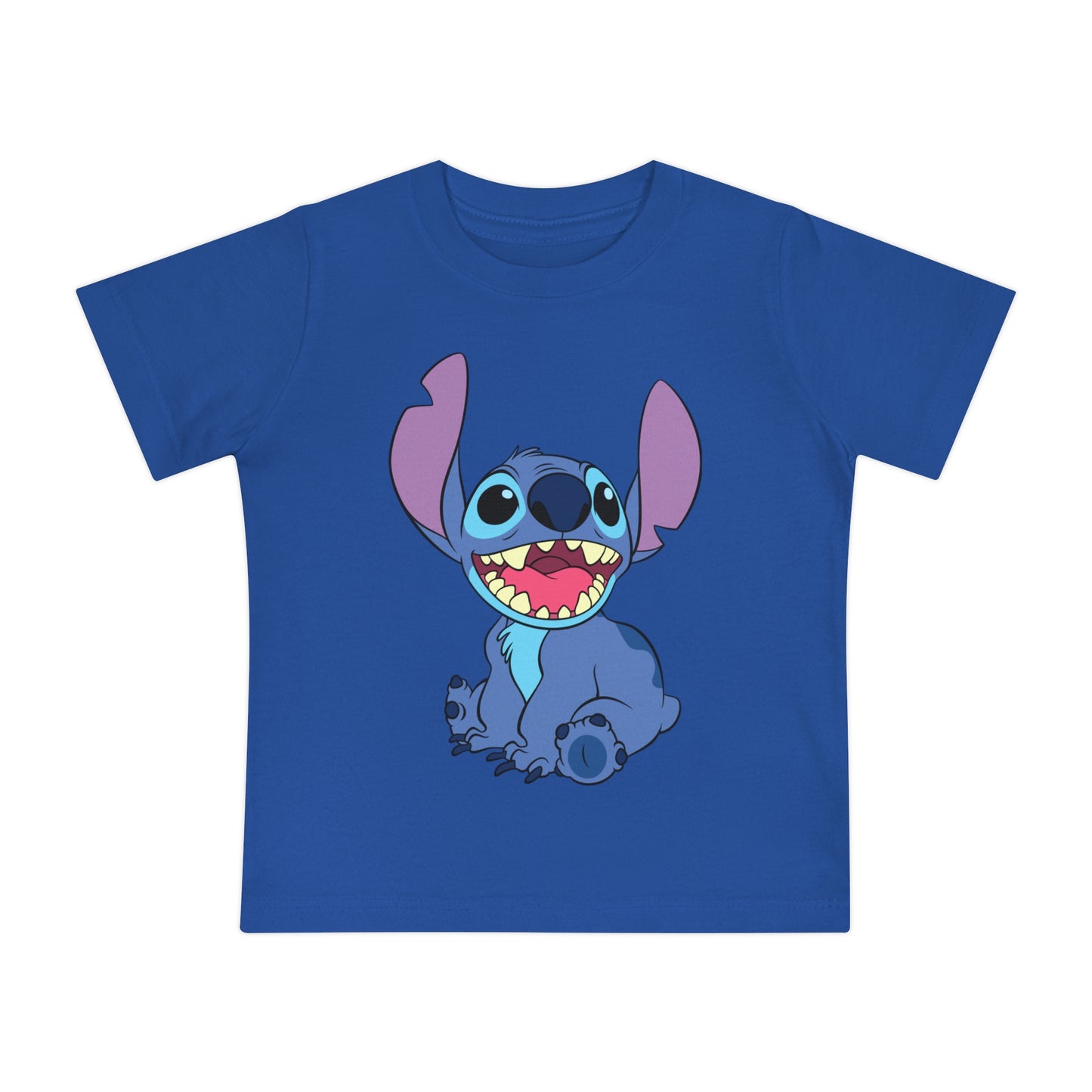 Child Navy Blue T-shirt Cartoon Character