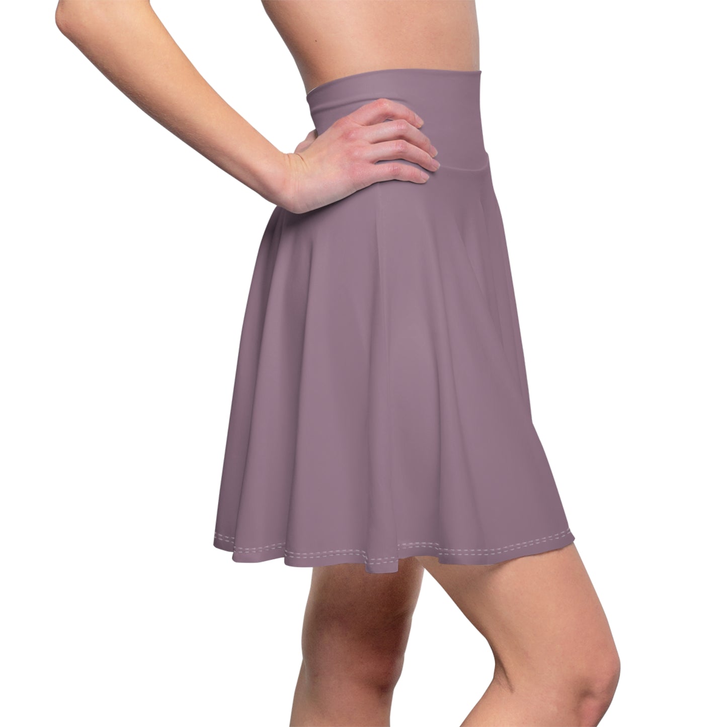 Women Skater Purple Skirt