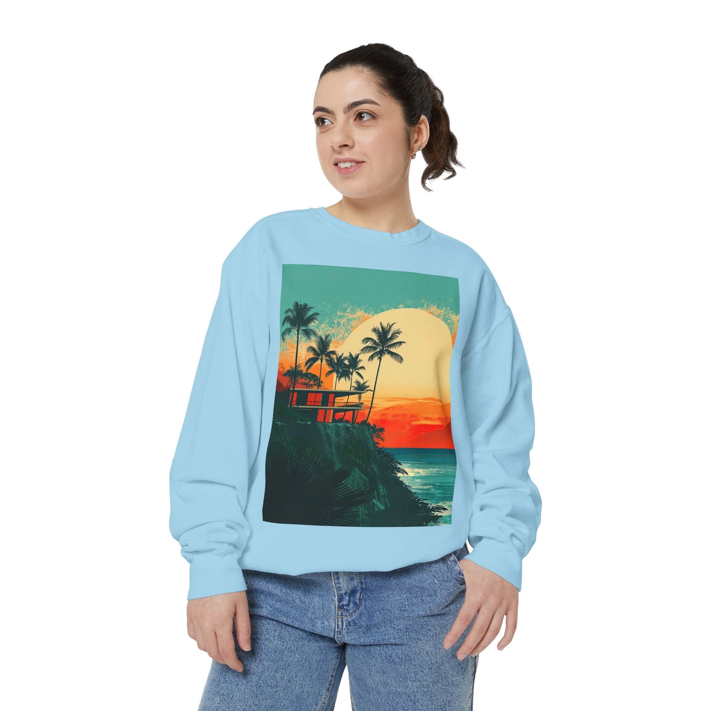 Unisex Garment-Dyed Sweatshirt
