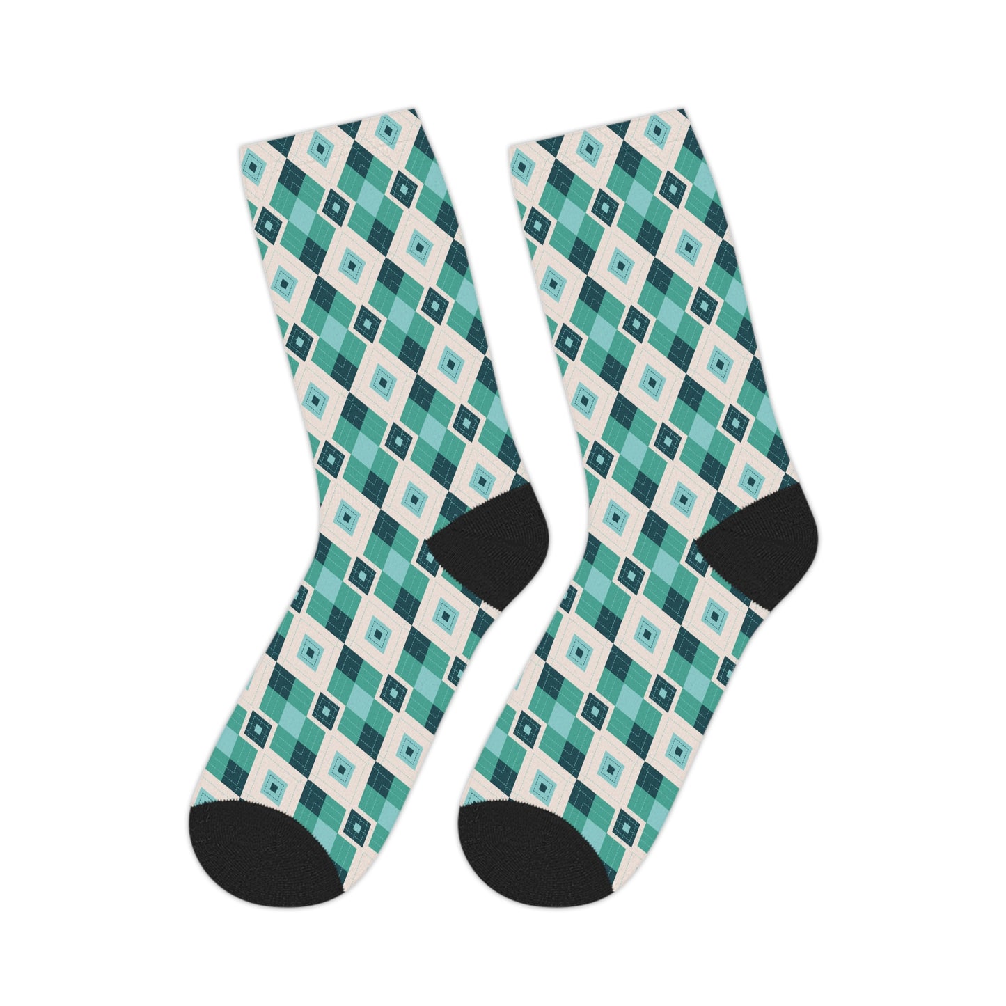 Patterned Mid-length Socks